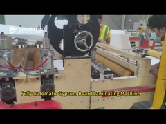 595*595 या 603*603 पीवीसी फिल्म - कवर किए गए जिप्सम छत बोर्ड उत्पादन लाइन