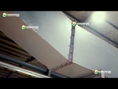 आंतरिक सजावट के लिए ध्वनि अवशोषित खनिज फाइबर बोर्ड विनिर्माण उपकरण