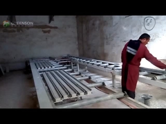 परिपक्व प्रौद्योगिकी और उच्च स्वचालित के साथ जिप्सम कॉर्निस उत्पादन लाइन