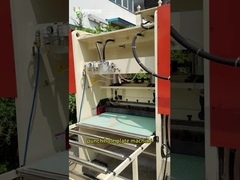 छिद्रित जिप्सम ड्राईवॉल बोर्ड सीलिंग मशीन