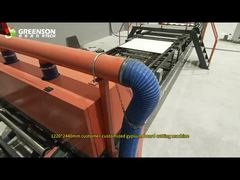 1220*2440 मिमी ग्राहक के अनुकूलित जिप्सम बोर्ड काटने की मशीन