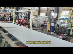 डबल साइडेड जिप्सम बोर्ड लैमिनेटिंग मशीन