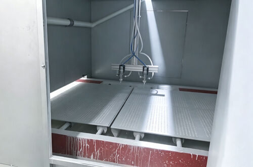 नवीनतम कंपनी ब्लॉग के बारे में New Gypsum Board Spray Painting System Launched for Drywall Surface Finishing