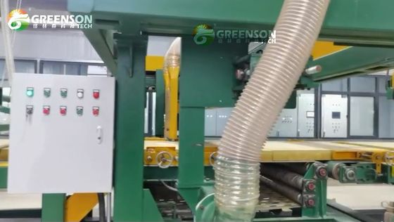 अच्छी कीमत अनुकूलन योग्य खनिज ऊन बोर्ड उत्पादन लाइन बोर्ड चौड़ाई 1200-2400 मिमी और असीमित बोर्ड लंबाई के लिए ऑनलाइन