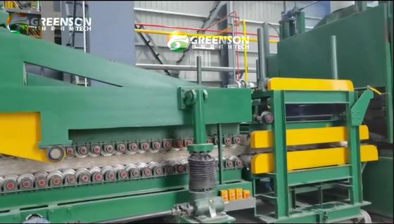 अच्छी कीमत 10-15 मीटर प्रति मिनट की गति खनिज ऊन बोर्ड उत्पादन लाइन ऑनलाइन