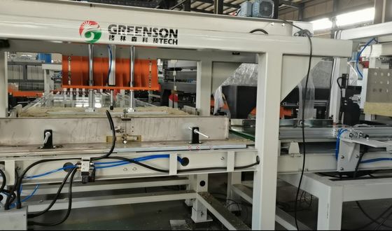 अच्छी कीमत 380V/50Hz बिजली की आपूर्ति रॉक ऊन उत्पादन लाइन के साथ गर्म हवा परिसंचरण सुखाने की विधि ऑनलाइन