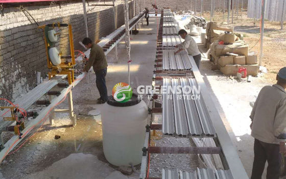 उत्पादन के लिए 4000pcs उत्पाद क्षमता जिप्सम कॉर्निस बनाने की मशीन