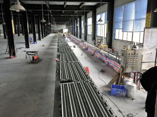 साफ़ लाइनों के साथ स्वचालित छत कॉर्निस विनिर्माण मशीन