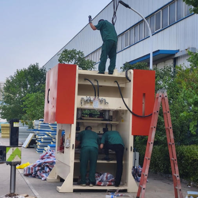 जिप्सम बोर्ड छिद्रित मशीन 100 टन पंचिंग प्रेस