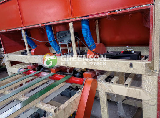 अच्छी कीमत 1300mm प्रभावी लैमिनेटिंग के साथ पूरी तरह से स्वचालित लैमिनेशन मशीन, 2-6 मिलियन वर्ग मीटर/वर्ष उत्पादन क्षमता और 3-15 मीटर/मिनट समायोज्य गति ऑनलाइन