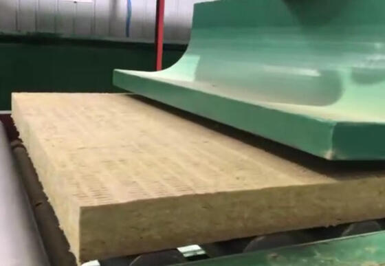 अच्छी कीमत PLC नियंत्रण ऊर्जा बचत रॉक ऊन उत्पादन लाइन, समायोज्य महसूस आकार के साथ ऑनलाइन