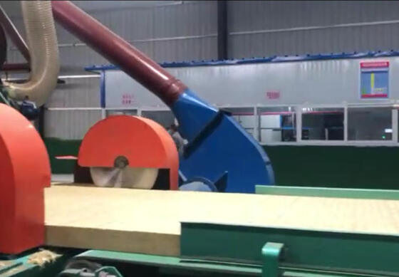 पीएलसी नियंत्रण और समायोज्य फील्ड आकार के साथ जल प्रतिरोधी रॉक ऊन उत्पादन लाइन