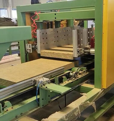 अच्छी कीमत पीएलसी नियंत्रित प्राकृतिक गैस गुंबद 30-200 मिमी मोटाई खनिज ऊन बोर्ड के लिए रॉक ऊन उत्पादन लाइन ऑनलाइन