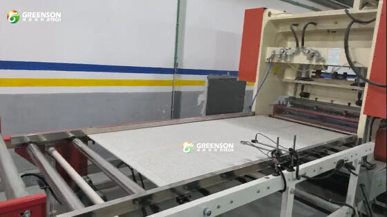 160 Tons Pressure 11 KW Power Gypsum Board Perforation Machine with 1 Year Warranty