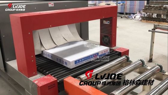 अच्छी कीमत Automatic gypsum ceiling tile wrapping machine ऑनलाइन